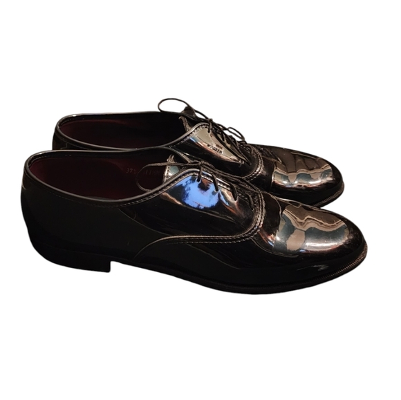 Gateway Formal Black Patent Tuxedo Footwear - Sz. 11.5 - Picture 2 of 7
